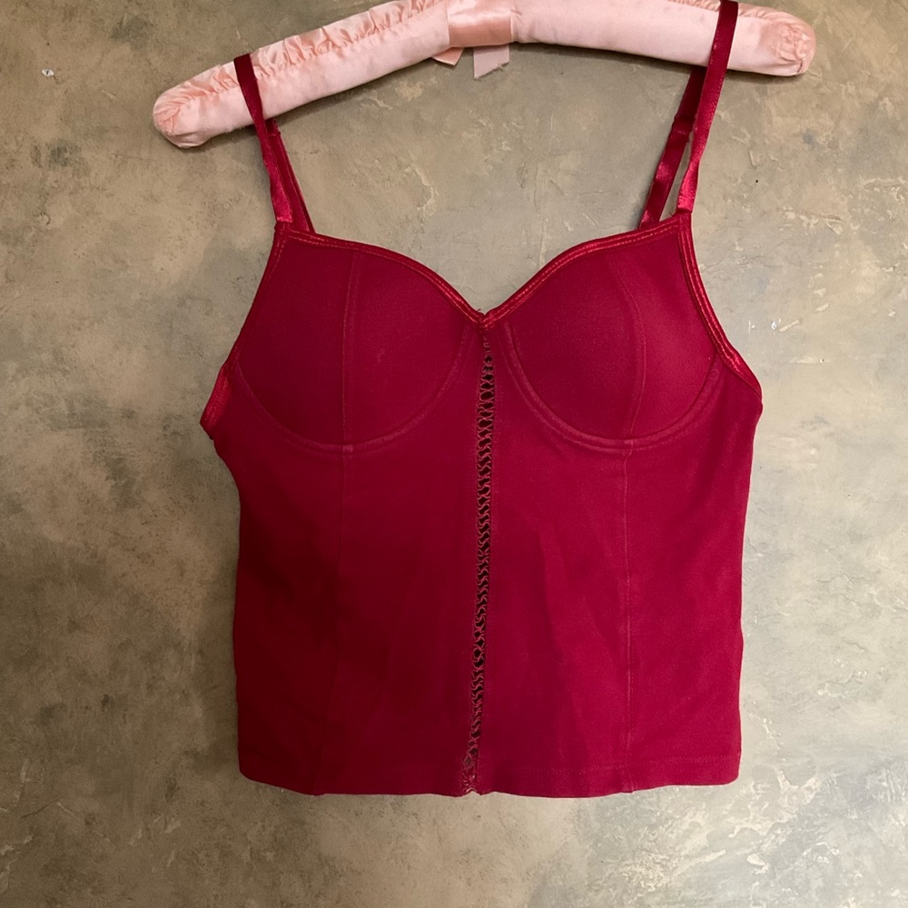 Vintage 90s Y2K Bongo Bustier Crop Top